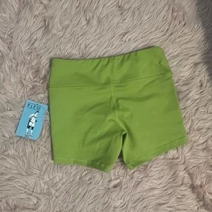 Fleo Green Shorts